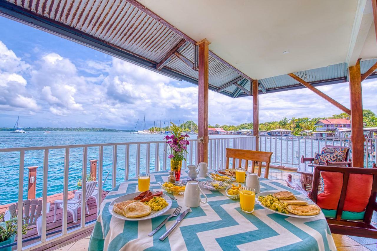 Los Balcones Over The Sea Hotel Bocas del Toro Luaran gambar